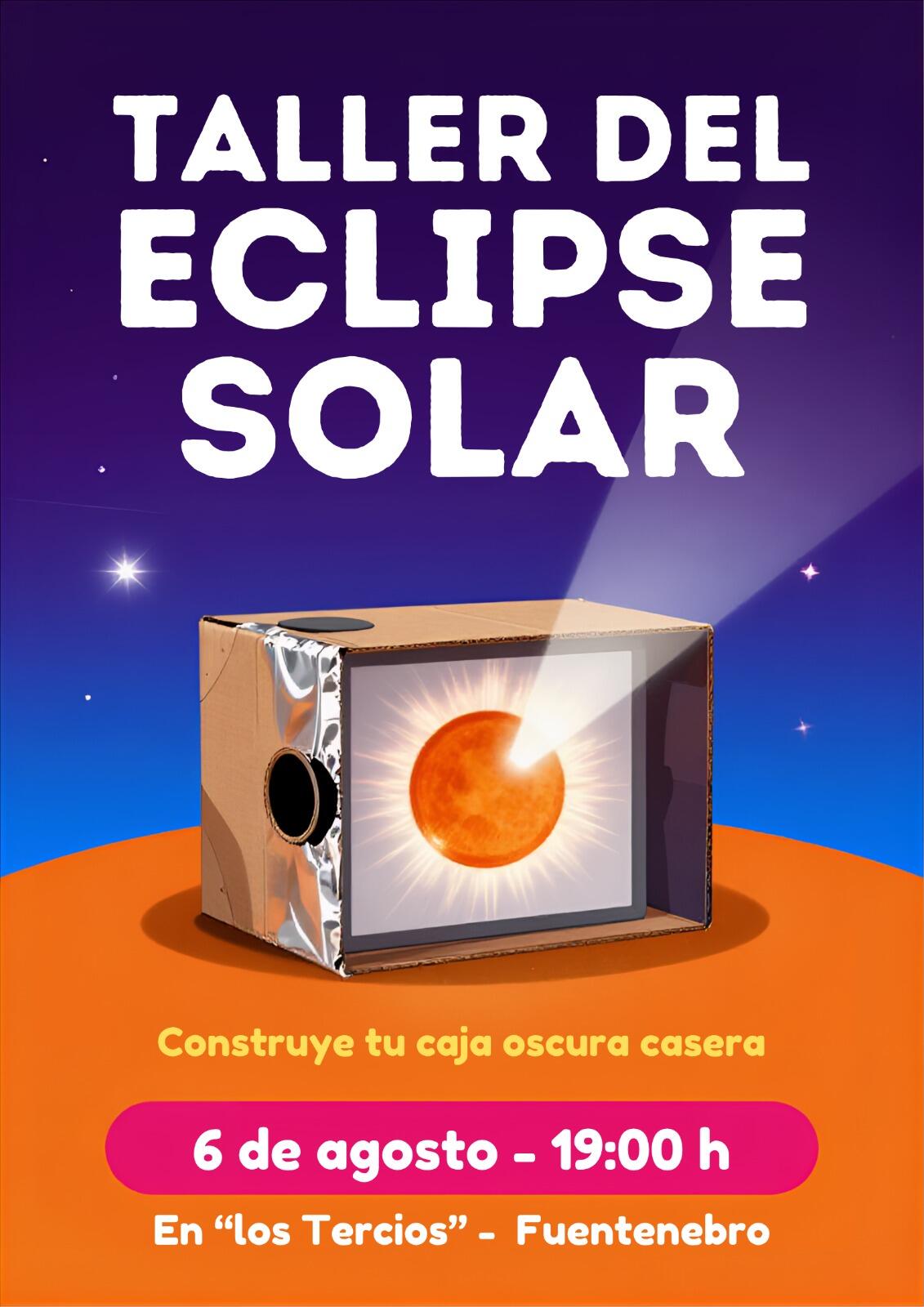 Taller del Eclipse Solar: construye tu propia caja oscura y prepárate para un acontecimiento único